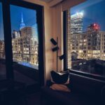 Max Talisman Instagram - NYC, center of the universe 💙 Had the most incredible business trip last week in NYC. NYC will always be my home and I can’t wait to move back. In the meantime grateful to @arlohotels for creating the perfect home away from home 💞 All shirts are by @johnnybiggusa 💫 Arlo Hotel Midtown Manhattan