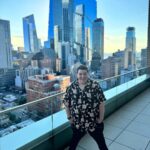 Max Talisman Instagram - NYC, center of the universe 💙 Had the most incredible business trip last week in NYC. NYC will always be my home and I can’t wait to move back. In the meantime grateful to @arlohotels for creating the perfect home away from home 💞 All shirts are by @johnnybiggusa 💫 Arlo Hotel Midtown Manhattan