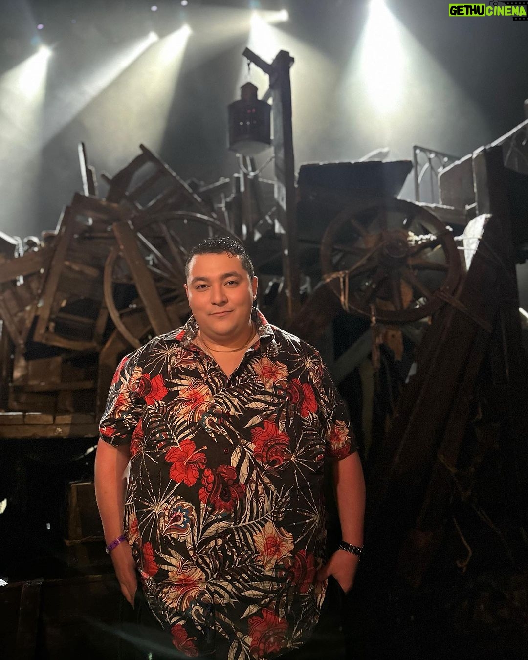 Max Talisman Instagram - Les Miserables ~ Opening Night Pantages Theater, Hollywood Wearing @robertgrahamnyc for @destinationxl Thank you so so much to the @hollywoodpantagestheatre for inviting me to the opening night for @lesmizus! As soon as the orchestra began I was blown away by the entire production. If you are in LA or if the company is coming to your city soon, do not hesitate! Go see this stunning production!! Also was absolutely floored by the exclusive tour the Pantages gave to me. The set was a marvel, and experiencing it up close was a dream! What a night!!! PS swipe all the way for a very, very little surprise 👦🏻 Styling by @styledbyambika Grooming by @glamourbyjulissa Jewelry by @8otherreasons Hair by @hairbyrmz for @southpawlosangeles Hollywood Pantages Theatre