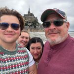 Maxwell Acee Donovan Instagram - Scotland and France as told by the only pictures I got of my family (I have over 1000 landscape pics) #scotland #france