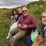 Maxwell Acee Donovan Instagram - Scotland and France as told by the only pictures I got of my family (I have over 1000 landscape pics) #scotland #france