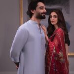 Maya Ali Instagram - Once upon a time..!! 🕊️ @realhamzaaliabbasi @museluxe @ayanamir.thestylist #Mannu #Salahudin #MannMayal