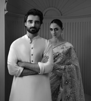Maya Ali Instagram - Once upon a time..!! 🕊️

@realhamzaaliabbasi 
@museluxe 
@ayanamir.thestylist 

#Mannu #Salahudin #MannMayal