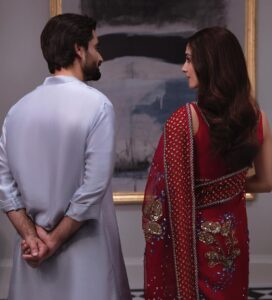 Maya Ali Instagram - Once upon a time..!! 🕊️ @realhamzaaliabbasi @museluxe @ayanamir.thestylist #Mannu #Salahudin #MannMayal