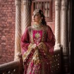 Maya Ali Instagram – Venturing into the majestic realm of Faiz Mahal with @mohsin.naveed.ranjha ‘s Zarlish Volume 4-Unstitched Festive Collection. An impeccable fusion of historical elegance and grandeur, donning this exquisite creation evoked a sense of royal splendour within me.
@mohsin.ranjha_dino
Photography: @shahbazshaziofficial
Jewellery: @allurebymht
Styling: @yash645
Hair & Mua: @sunil_mua
#mnr #mayaali #mnrdesignstudio #mohsinnaveedranjha #mnrunstiched #talpurdynasty #mnrfestiveunstitched #festiveunstitched23 #mnrlahore #mnrgujranwala #mnrkarachi #mnrusa #abubakarnaveedranjha #zarlishbymohsinnaveedranjha
