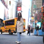 Maya Ali Instagram - Hello from the other side… 🌍 Times Square, New York City