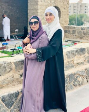 Maya Ali Instagram - Alhamdulillah 😇

Couldn’t ask for anything more. HE says ask me and I’ll bless you. I so wanted to celebrate Eid milad ul Nabi in Madina and we made it🙏🏻. It was such a beautiful experience. Iffi @afnan_q420 my love you’re so lucky that you got a chance to celebrate your birthday here on 12 rabi ul awal. I wish and pray that ALLAH listens to all your duas and accepts your umrah Ameen. Happy birthday love. 😊🎂