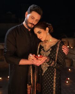 Maya Ali Instagram - 🪔🪔 @mayapretofficial @aclockworkobi It’s Available Online For Appointments Call @ 03009414405 Shop Online: www.mayapret.com #Maya #PretAPorter #MayaPretMan #MayaAli #OsmanKhalidButt #IkMulagat #FestiveEdit’24 #AvailableOnline #LiveNow