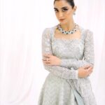Maya Ali Instagram - Saira Shakira Bridal Couture - Fall/Winter 2024 🤍 With its unique choli cut and extensive embellishments all over the top, bottom and the dupatta; this couture masterpiece is the Bridal dress of your dreams. #SairaShakira #SairaShakiraBridalCouture #MayaAli #Luxury #Bridals #FallWinter