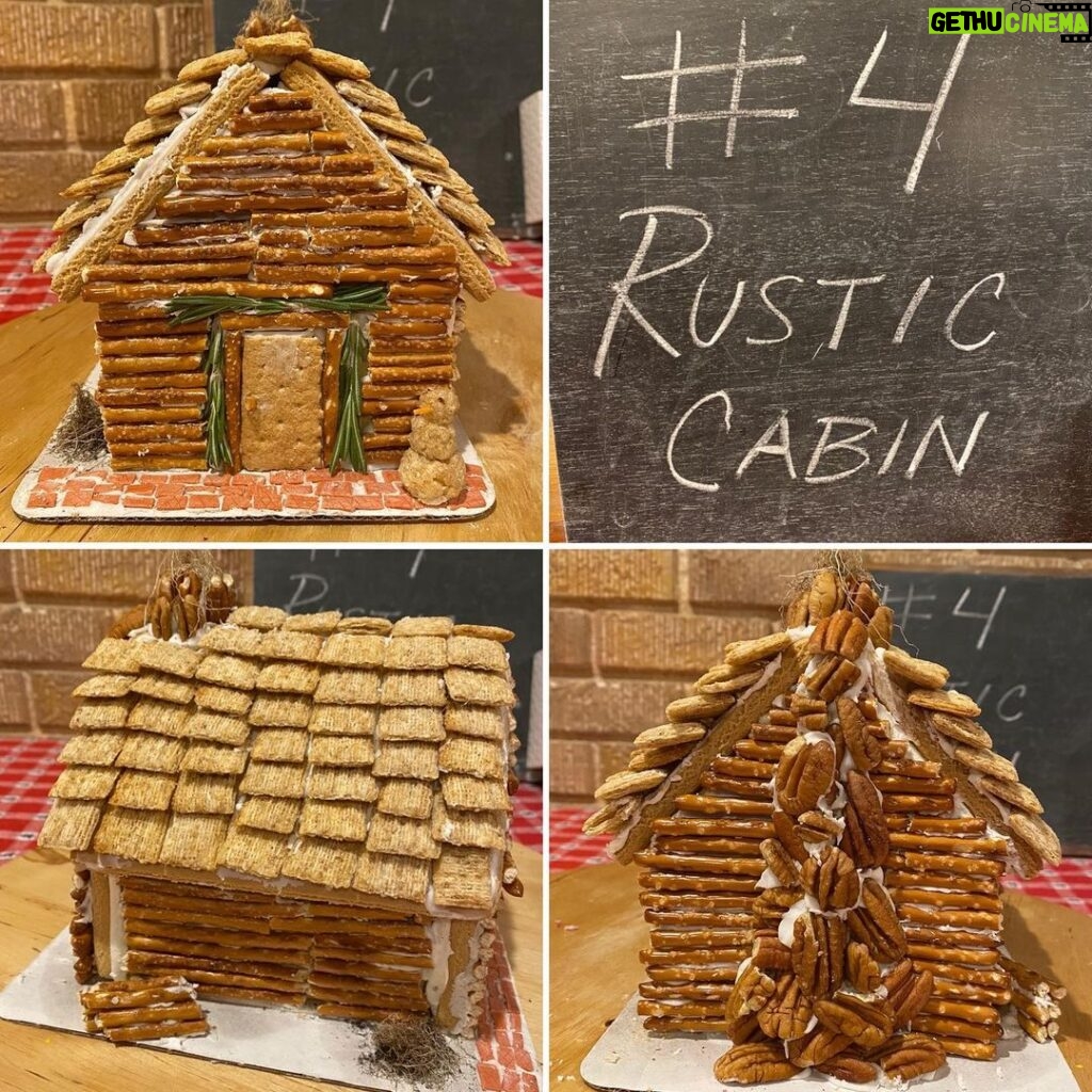 Maya Erskine Instagram - Annual Angarano Gingerbread house competition that they let me participate in. Please vote in the comments 1-10. I spent way too much time on this house. 🎅🏽