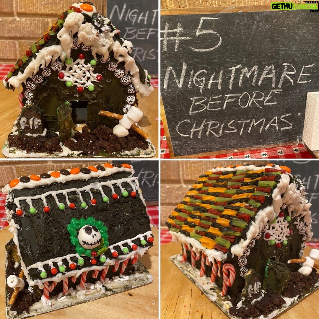 Maya Erskine Instagram - Annual Angarano Gingerbread house competition that they let me participate in. Please vote in the comments 1-10. I spent way too much time on this house. 🎅🏽