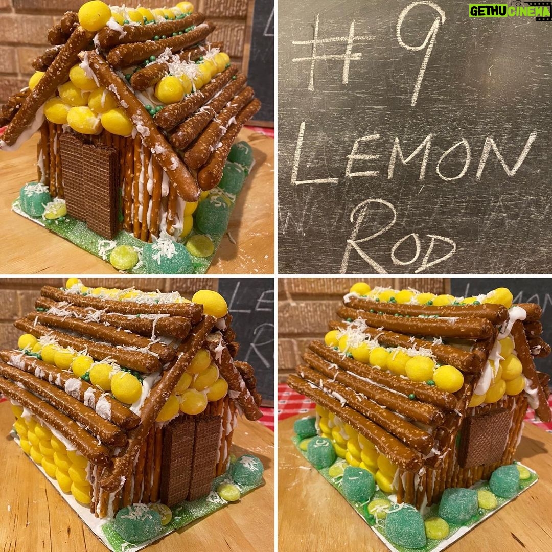 Maya Erskine Instagram - Annual Angarano Gingerbread house competition that they let me participate in. Please vote in the comments 1-10. I spent way too much time on this house. 🎅🏽