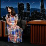 Maya Erskine Instagram - Gonna post a lot right now Bc it’s day of the show y’all. Always a joy to talk about our embarrassing stories with @jimmykimmellive and @annaryankonkle ❤️💕 thank you for having us!! @pen15show