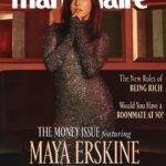 Maya Erskine Instagram - Thank you @marieclairemag for this little worm’s first cover!!! January 2024 issue 💕💕💕💕💕 was a dream 🩷🩷🩷 Photographer: @damien_fryz Writer: @somekindofemme Stylist: @ashleyfurnival Hair stylist: @eddie_cook Makeup Artist: @melaniemakeup Manicurist: @jolene.b.nails Cinematography: @amusementproductions.la