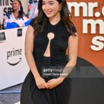 Maya Erskine Instagram - LONDON 🖤 PREMIERE 🖤 with my best buds @smithsonprime Dress: @schiaparelli Makeup: @babskymakeup Hair: @earlsimms2 Styling: @thegriceisright.