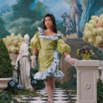 Maya Erskine Instagram - Thank you @kateandlauramulleavy for including me in the dreamiest collection 💚💚💚 Posted @withrepost • @rodarte SS20 Rodarte Collection Portrait Series: @mayaerskine wears the Light Blue and Lime Silk Taffeta Ensemble. Photography: @dritch Styling: @shirleykurata and @AshleyFurnival Makeup: @u.z.o for @narsissist Hair: @CaileNoble for @sultrabeauty Nail Artist: @mtmorgantaylor | @hollyfalconenails Production Design: @adamandtinadesign Production: @yusufyagci Real Florals: @josephfree #rodarte