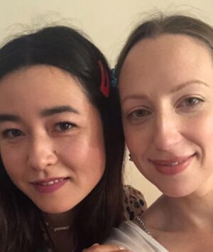 Maya Erskine Instagram - We did our own hair. Let’s just say we missed you @jrugg8 #sprouts