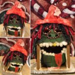Maya Erskine Instagram - The annual Angarano Gingerbread contest is here. If you’d like, please vote your top in the comments. Polls are open for 24 hours. Thank you and merry Christmas. 🌈🍬