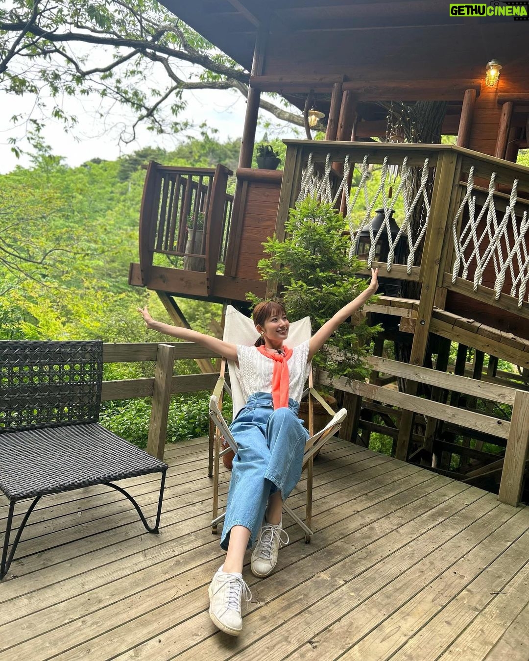 Mayu Sugieda Instagram - ☺︎ 出演情報のお知らせです🌈 本日7/8(土)深夜1:58~放送 ytv「ピーチCAFE」出演します! これからの時期に楽しみたい⛰️ 六甲山への癒し旅へ行ってきました✨ アスレチックで本気で遊んで 自然×音楽でオシャレに癒されて もう、振り幅が凄かったです🤭笑 私もOAまでドキドキ!お楽しみに🍑 https://www.ytv.co.jp/peachcafe/ #ytv #ピーチCAFE #今夜放送 #観てね 📺 六甲山アスレチックパークGREENIA