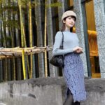 Mayu Sugieda Instagram - ☺︎ この帽子、お気に入り。 最近、このシルエットの組み合わせ… すごく好きなファッションです！♡ #ootd #outfit #ある日のコーデ #hat #CA4LA #tops #UNIQLO #skirt #dollupoops #bag #Casselini #shoes #LaNeuve #earring #VendomeAoyama #ファッションモデル #杉枝真結 Tokyo Japan