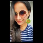 Mayuri Wagh Instagram - Stars can’t shine without darkness…❣️ . Earrings : @sg_art93 . #shine #bright #staypositive #colourful #life #happyvibes #positivevibes #happylife #happyface #happysoul #mayuriwagh #marathiactress