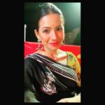 Mayuri Wagh Instagram - Black makes it classy…🖤 . . . #eventdiaries #saree #mulcotton #black #love #classy #elegant #ethnic #laalbindi #kajal #smile #actorslife #promotions #ashirwadtuzaekviraaai #sonymarathi #happyface #happylife #happysoul #marathiactress #mayuriwagh