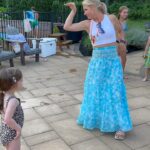 Meaghan B. Murphy Instagram - Available for parties. 😉 Also, 🧡 my #ootd Skirt @shopcartolina Top @southmoonunder Necklace @nextdoorgoddess_ #swifty #shakeitoff #taylorswift #danceparty #danceparty #dancepartyusa #funmom Dance Party