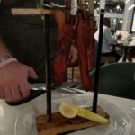 Meaghan B. Murphy Instagram - Things I did on my birthday 🥳 weekend: 🩱Wore my 1st bodysuit. Puff sleeves + ⚡️ made the bathroom gymnastics worth it. 🥓 Ate bacon off a mini clothesline. Genius @orchardparkbydavidburke 🔑 Checked in to the @chateaugrandehotel and finished at least 2 adult conversations without kid ears 👂 💒 Contemplated renewing our vows for an excuse to throw a major rager at Chateau Grand Hotel 🦞 Tracked down the #glutenfree lobster roll I loved from @princetonsoupandsandwich & washed it down with a St.Germaine spritz 🎁 Enjoyed my 🎃LV—a birthday present to me, from me, that I gave myself in September because I’m forever VIP, Very Into Pumpkin 🥍 Watched a lot of lax #newjerseylife #newjerseyfood #newjerseyeats #birthdaygirl Chateau Grande Hotel