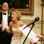 Meaghan B. Murphy Instagram - I married my little brother’s best friend on New Year’s Eve 15 years ago. 👰‍♂️🤵 His best man toast 🥂 is forever one of my favorite life moments. I won the husband lottery; Kevin gained a brother. NYE wedding: Yay or Nay? What did you do last night?! #nye #nyewedding #married #bestman #bestmanspeech Stone House Restaurant & Event Venue