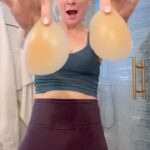 Meaghan B. Murphy Instagram - Do removable bra pads drive you nuts?! Toss ‘em & use @cakesbody instead! I saw these on @sharktankabc 📺 & I’ve been hacking my sports bras ever since! #cakesbody #bra #bras #sportsbra #sportsbras #nipplecovers #hacks #lifehacks Shark Tank