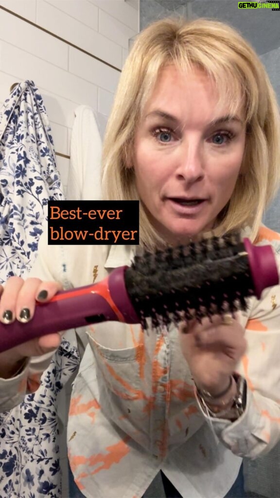 Meaghan B. Murphy Instagram - Charley conned me into buying this #hotbrush so she could borrow it, but turns out it’s the best #blowdryer EVER! It’s called a One-Step Volumizer Original 1.0 Hair Dryer & Hot Air Brush from @revlon It is legit the ONLY thing that has ever worked on my fine hair and is actually easy enough to use. I bought it at Target for $69.99, but I see in on Ulta for $59.99 Beyond worth it! A single blow-out is $50 alone! What’s your go-to hair tool? Are you a Dyson #airwrap fan?! I felt like I needed a PhD to use it 😜 #hottools #hairtutorial #hairtools #blowout #blowouts #revlon #hotbrush Blow Out