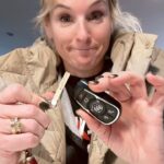 Meaghan B. Murphy Instagram - You learn something every day 🤦🏼‍♀️ #cartrouble #remotekey #buick #momstaxi #cars #car #carkey Car Trouble