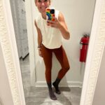 Meaghan B. Murphy Instagram - What a difference a year makes: From hospital bed 🛌 to Bar Method 💪🏽⚡️ I'm so excited to celebrate 🎉 my recovery from a preventative double mastectomy + reconstruction 🦖w/ a very special day. I'm headed to the headquarters of Lilly Pulitzer to meet with the CEO + give the corporate team a fully charged 🔋pep talk on the brilliance of resilience, followed by a book 📕 signing at a flagship store. Peep 👀 my stories! I have a REALLY cute dress. 💗 #previvor #breastcancerawareness #breastcancerawarenessmonth #lillypulitzer #healing #resilence Resilient Me
