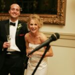 Meaghan B. Murphy Instagram - I married my little brother’s best friend on New Year’s Eve 15 years ago. 👰‍♂️🤵 His best man toast 🥂 is forever one of my favorite life moments. I won the husband lottery; Kevin gained a brother. NYE wedding: Yay or Nay? What did you do last night?! #nye #nyewedding #married #bestman #bestmanspeech Stone House Restaurant & Event Venue