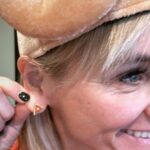 Meaghan B. Murphy Instagram - Grateful for the one day each year that I get to wear my pumpkin pie earrings & wear matchy drumstick hats with these turkeys. 🦃 Gobble, gobble, friends! #thanksgiving #pumpkinpie #pumpkinseason #turkeyhat #bridgewater #njfamily Turkey Lake