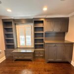 Meaghan B. Murphy Instagram - 🚨NEW 🏡 PROJECT🚨 Sometimes you need to fix 🛠️something that isn't broken just because it no longer works FOR YOU. That was the case with this sitting room. I loved the original design, but in 5 years NO ONE actually EVER sat in the sitting room. So, here's what we did to change that because with 3 kids and a dog we need to eek out every ounce of living space in our home: 🪑 First up, more functional furniture. We said goodbye to my oversized family heirloom chair (luckily Nana was excited to put it in her bedroom) and banished the stuffy (but pretty!) bench to my office. I saw these navy @potterybarn swivel chairs at my girlfriend's house and ordered them immediately. I have grown to appreciate the entertainment value of a swivel. Then I was at a loss, so I called in @thehavenly for a little design hand-holding. Havenly helped me land on this @arhaus table + ottomans & approved my striped @potterybarnkids rug choice (I needed the validation). WOWZA! Suddenly this space became a cozy spot for morning ☕️ after-dinner 🫖 and unwinding w/ a 🍷 where I can stare at my guitar 🎸 and the lyrics to Blackbird 🐦‍⬛ and manifest playing it someday. I think lessons would help. LOL The other big change here was brightening up the bookcases with a fresh coat of white. 🎨 I think it makes my book 📕 ⚡️& beloved knickknacks pop. Leave it to @shadyladycolors and @amazingpaintingnj to make the magic 🪄 happen. We also added battery-operated book lights from @lampsplus that make me endlessly happy at night. 💡 Finally, @ellaallure killed it with the Dempsey-friendly performance fabric cushion in just the right orange-y shade + fun patterned pillows. What do you think? I love that my friend @sarapeterson_thenext who founded HGTV mag calls small projects like this a "Twirl Up." I'm working on a whole issue of @womansdaymag devoted to mini makeovers like this. If you have a project to share, DM or email me! #makeover #homeproject #homerenovation #homerenovations #homeprojects #painting #bookshelves #arhaus Home Sweet Home