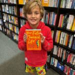 Meaghan B. Murphy Instagram - This will NEVER get old! Pat & Brooks popped into @barnesandnoble for the new Diary of a Wimpy Kid on a road trip to Delaware for a lacrosse 🥍 tournament and found me, too! 📕 ⚡️ 🔋 Chase your dreams, friends! We can do it! #authorsofinstagram #bookstagram #yourfullychargedlife #barnesandnoble #author #authors #penguinrandomhouse #diaryofawimpykid Barnes and Noble