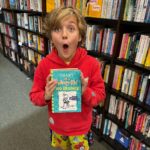 Meaghan B. Murphy Instagram - This will NEVER get old! Pat & Brooks popped into @barnesandnoble for the new Diary of a Wimpy Kid on a road trip to Delaware for a lacrosse 🥍 tournament and found me, too! 📕 ⚡️ 🔋 Chase your dreams, friends! We can do it! #authorsofinstagram #bookstagram #yourfullychargedlife #barnesandnoble #author #authors #penguinrandomhouse #diaryofawimpykid Barnes and Noble