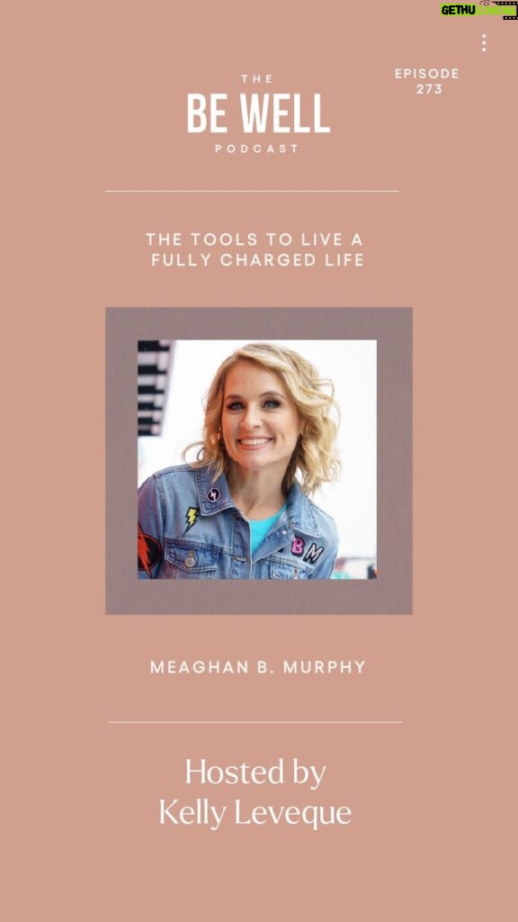 Meaghan B. Murphy Instagram - Last year @meaghanbmurphy underwent a preventative double mastectomy. Now she is sharing her story, the science of resilience and the tools she relied on in the process, and the strategies in her book, Your Fully Charged Life, as she continues practicing living a more optimistic and joyful life. Her insights are particularly valuable for working moms and anyone seeking to inject a little more “yay” into their daily routine. This is a contagiously inspiring episode and I’m so appreciative of Meaghan for coming on the #bewellbykellypodcast! Full ep linked in bio.