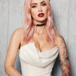 Megan Fox Instagram - jennifer’s prom dress x final fantasy cosplay (cursed bride edition)