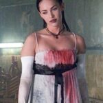 Megan Fox Instagram - jennifer’s prom dress x final fantasy cosplay (cursed bride edition)