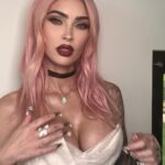 Megan Fox Instagram - jennifer’s prom dress x final fantasy cosplay (cursed bride edition)