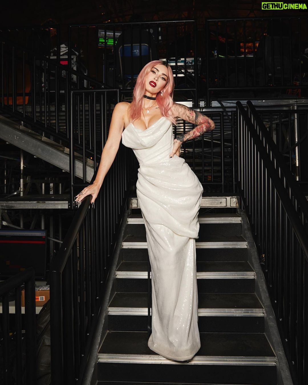 Megan Fox Instagram - jennifer’s prom dress x final fantasy cosplay (cursed bride edition)