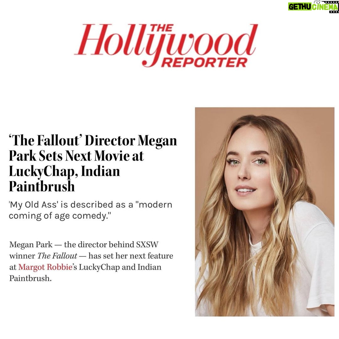 Megan Park Instagram - There are a lot of shitty things happening in the world so I’m gonna try my best to make you feel good with this one ♥️ so excited and grateful