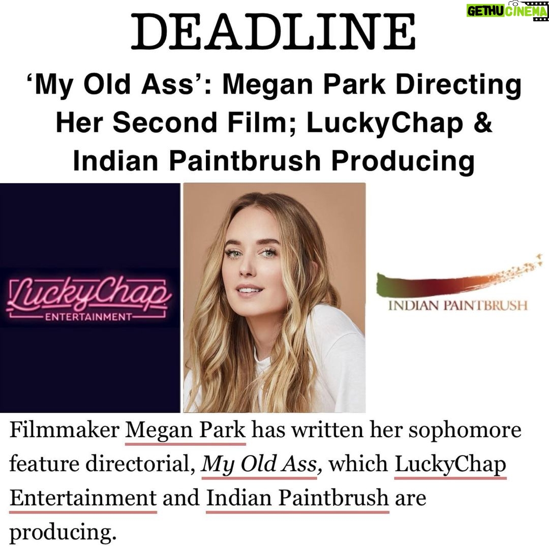Megan Park Instagram - There are a lot of shitty things happening in the world so I’m gonna try my best to make you feel good with this one ♥️ so excited and grateful
