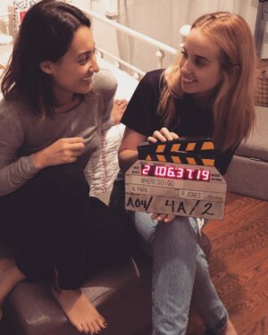Megan Park Instagram - I got to direct @franciaraisa and she BLEW my mind. I mean, she blew my mind a lot on secret life but holy $hiiit this ones talents know no limits. #reuniontime