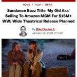 Megan Park Instagram – 🥹🥹🥹 Very overwhelmed and thrilled to have found the perfect home for our movie 🫠🫠🫠