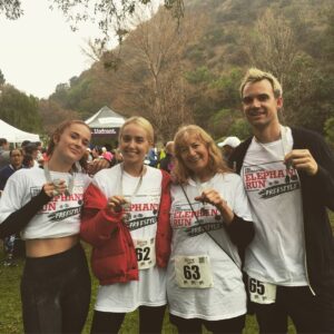 Megan Park Instagram - My moms a recent heart attack survivor so getting to walk with her for our favorite charity that saves orphaned elephants in Africa @dswt was v v v magical on many levels. We walked in honor of my mom and her strength & our sponsor elephant Mutara 🐘🐘🐘 link in bio for more info on helping elephants