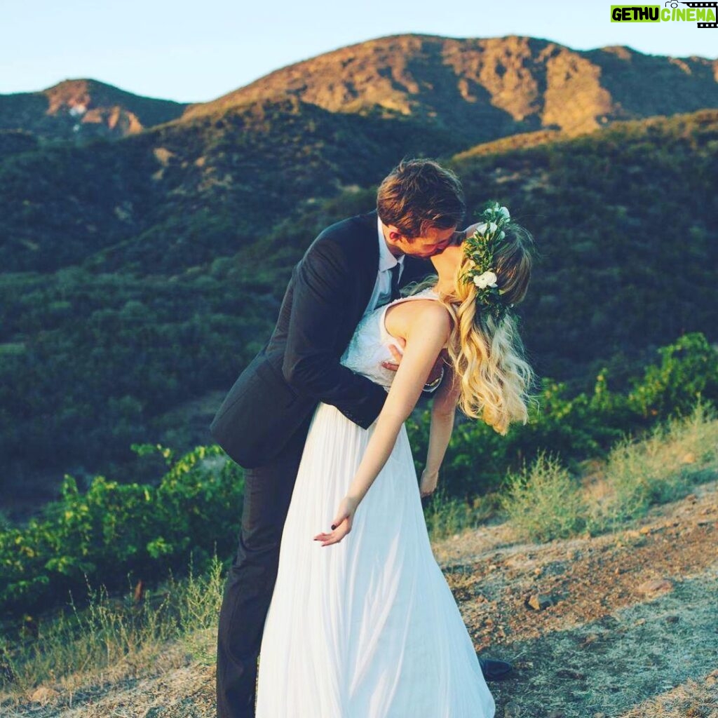 Megan Park Instagram - 10/10/15 = marrying the kindest, most loving, most SELFLESS & woke human. How lucky am I to call you my best friend let alone partner 4 life ❤️❤️ @tylerhilton Los Angeles, California