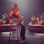 Megan Park Instagram - Sooo here's some behind the scenes from the Billie Eilish vid I directed. How it went from the first rehearsal to the last boomerangggg. link in biooooo. 🖤#billieeilish #watch